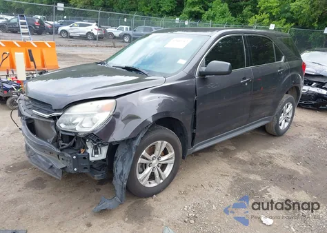 2016 Chevrolet Equinox Ls из США, поврежденный, VIN 2GNFLEEK9G6257420